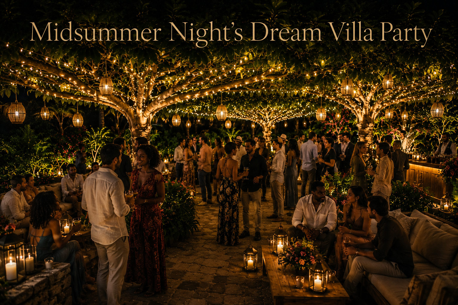 Midsummer Night’s Dream Villa Party